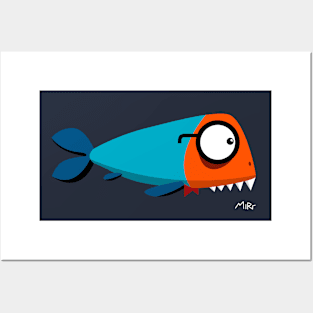 Nerd Fish Posters and Art